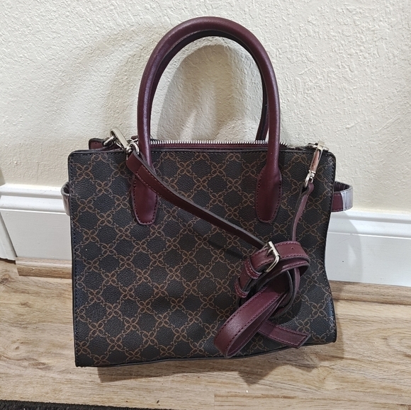 Nine West Bettina Brown Handbag - Picture 2 of 5